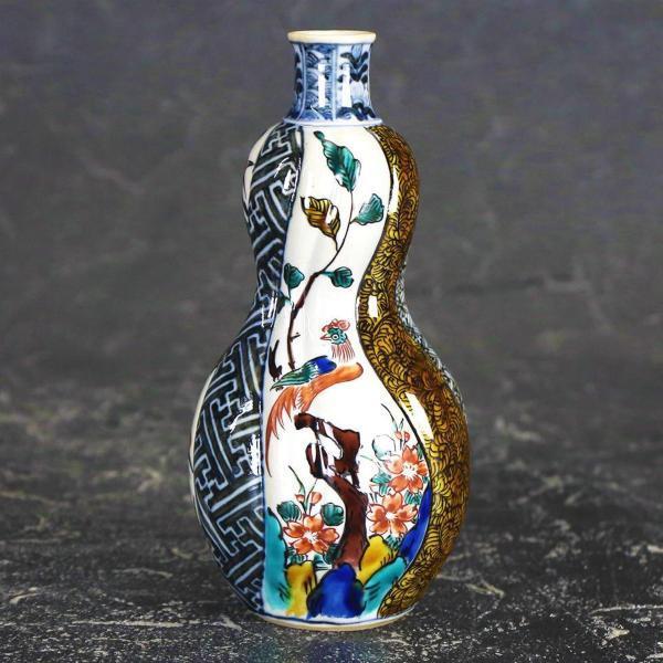 九谷焼 浅蔵五十吉 瓢箪型酒器 一対 - www.oktoberfest.net