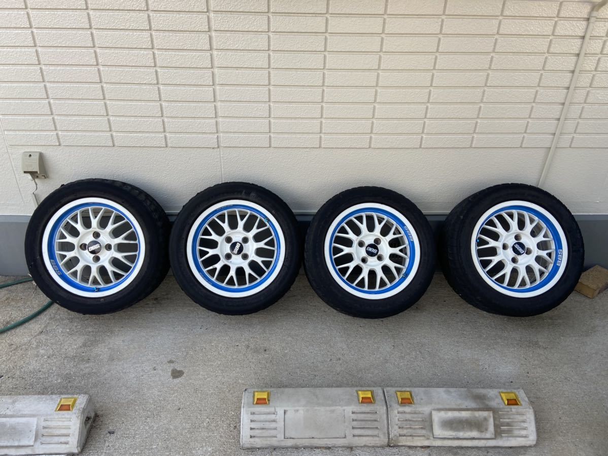 BBS RG294 社外アルミホイール 15インチ 6.5J 4H PCD100 +38 BBS RG294