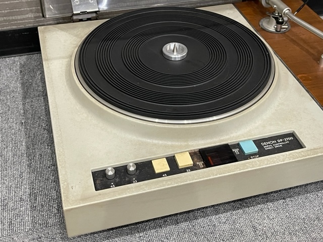 DENON DP-2700 ターンテーブル - Yahoo!オークション デノン レコード