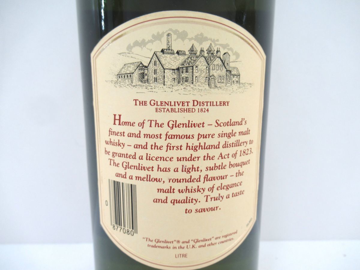 GLENLIVET グレンリベット 12年 ☆ 未開栓古酒The 王道の一杯を