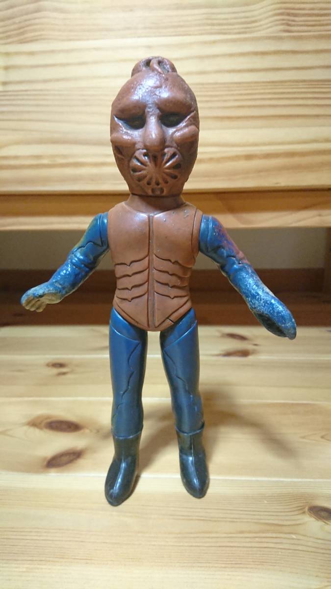 仮面ライダー さそり男 怪人ソフビ 旧バンダイ 石森プロ サソリ男 当時