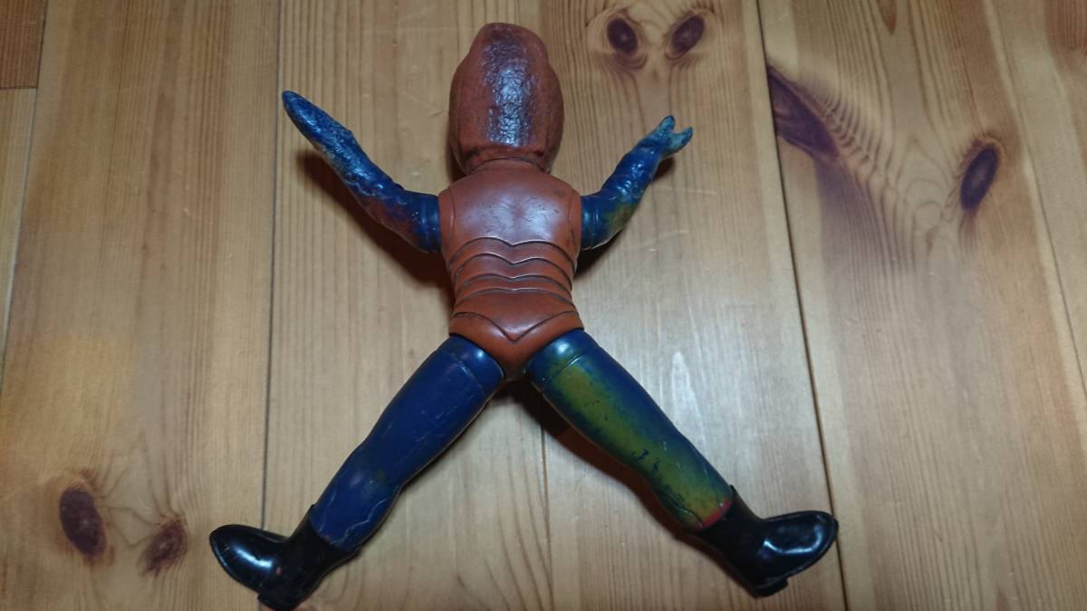 仮面ライダー さそり男 怪人ソフビ 旧バンダイ 石森プロ サソリ男 当時 