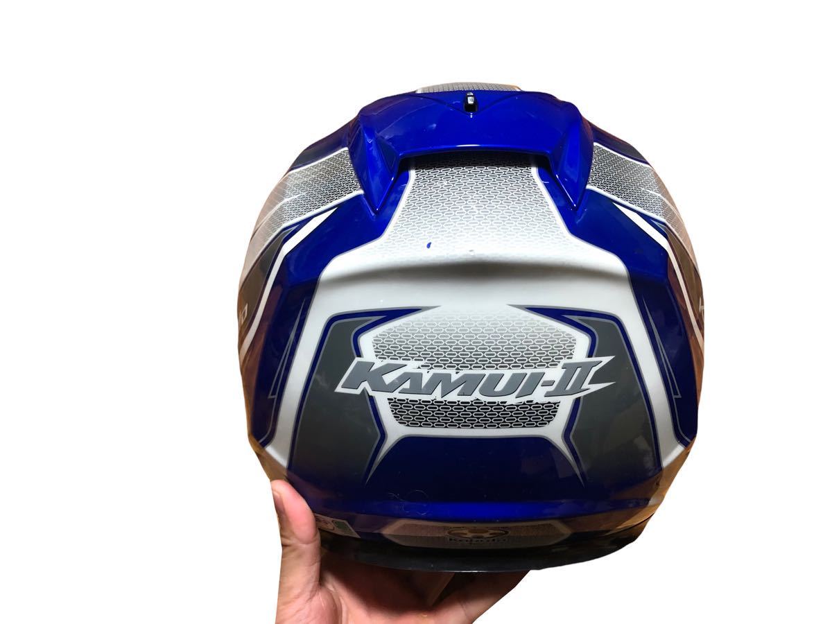 KABUTO カブト フルフェイスヘルメット カムイ 2 KAMUI 2 超美品 61 62 