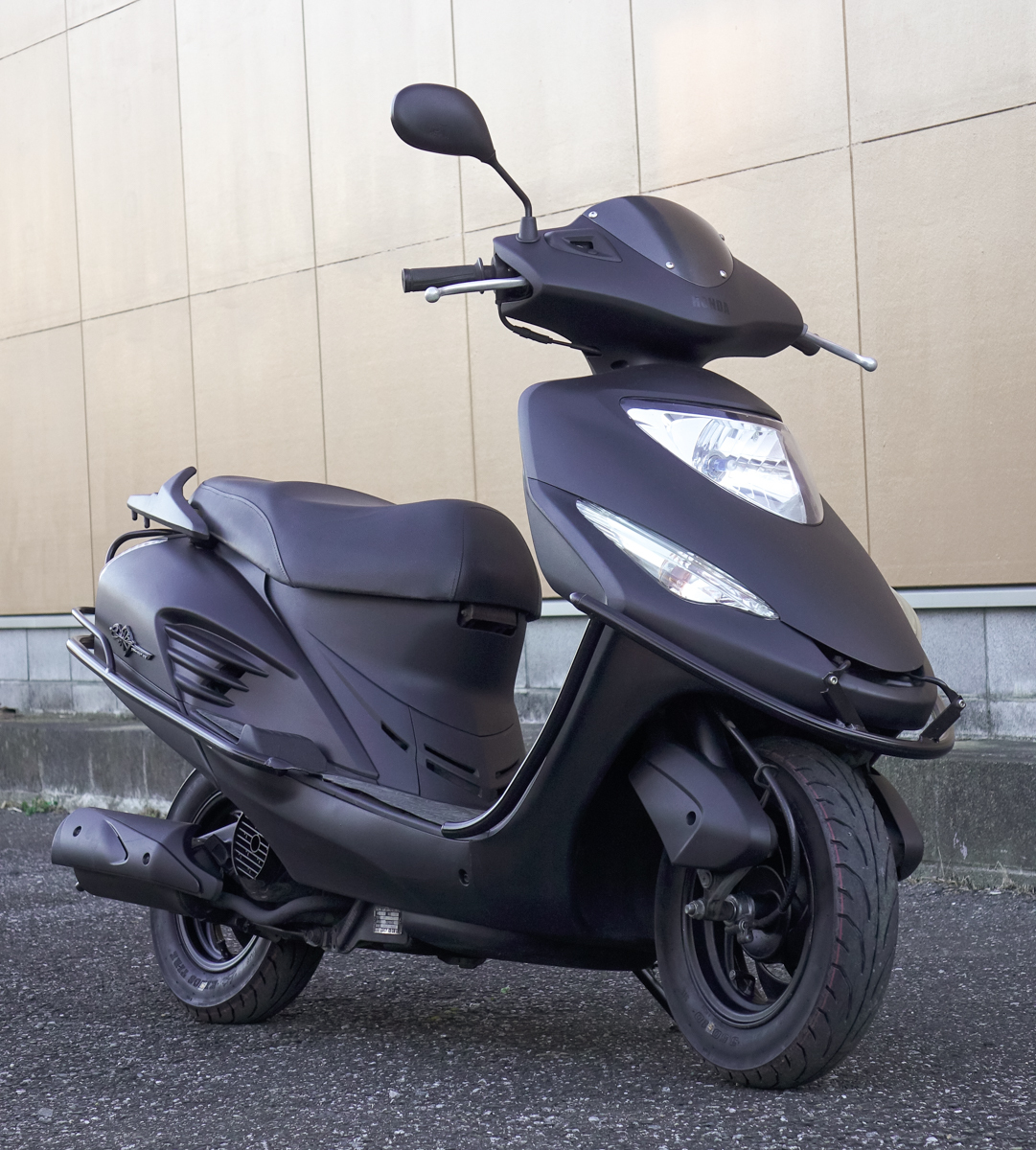 HONDA ホンダ e-彩125 バッテリー タイヤ前後 交換済み マットブラック