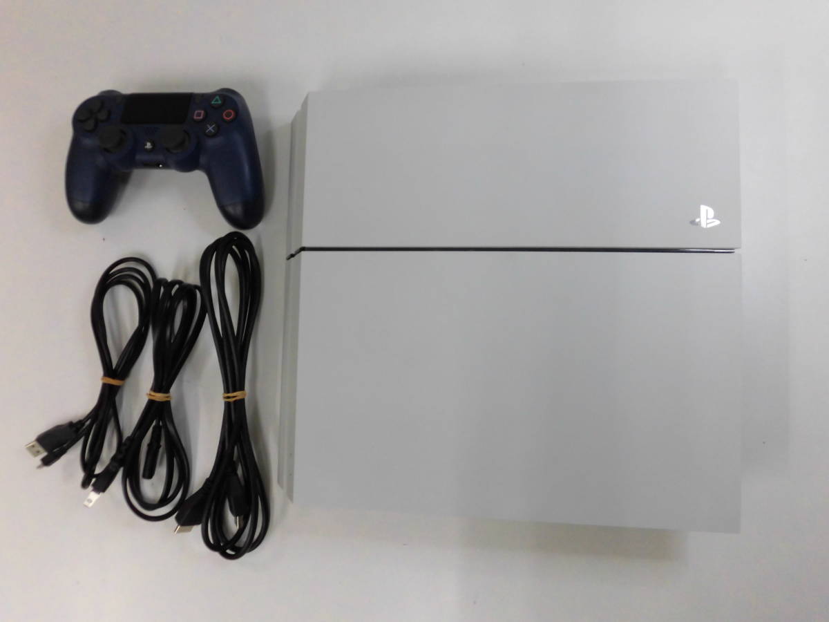 PlayStation 4 本体 CUH-1200A 500GB ホワイト コントローラー付 起動