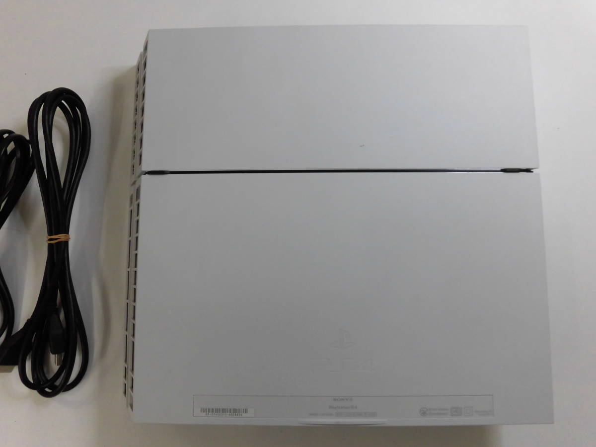 PlayStation 4 本体 CUH-1200A 500GB ホワイト コントローラー付 起動