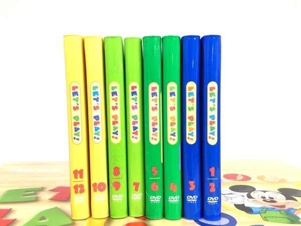 DWE レッツプレイ ディズニー英語システム DVD セット ディズニー英語