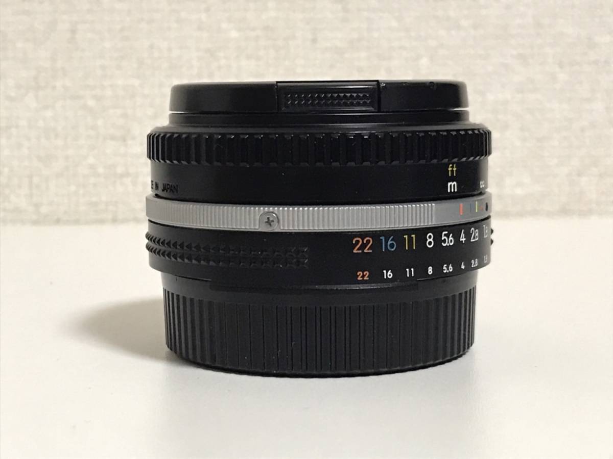 Nikon Ai-S Nikkor 50mm F1.8 パンケーキレンズ ニコン Fマウント 短