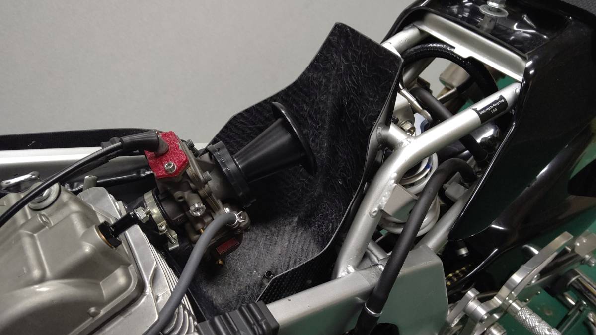 NSF100用 T-TECH SPキャブボックス ダウンマフラー用 ② NSF100用T