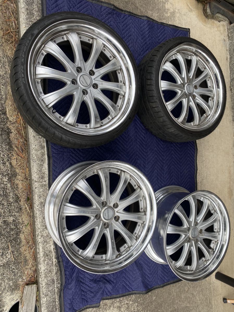 WORK ホイール VARIANZA 20インチ PCD114.3 5穴 深リム F8.5J +40 R9 