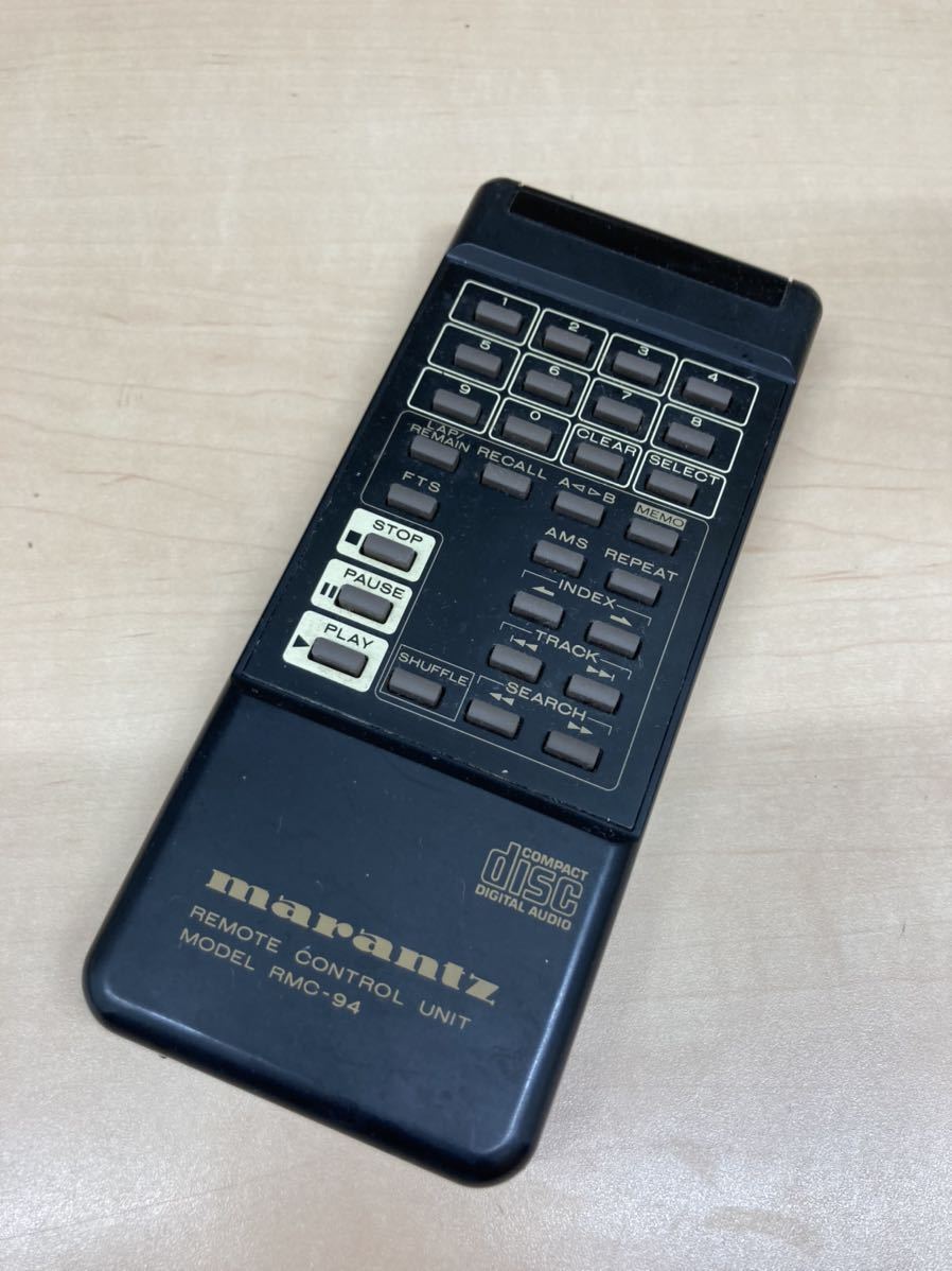 オーディオ機器 marantz マランツ RMC-84 リモコン ジャンク
