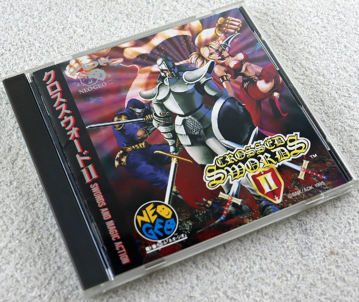 P◇中古品◇ゲームソフト ネオジオ 『クロススウォードII ADCD-102 
