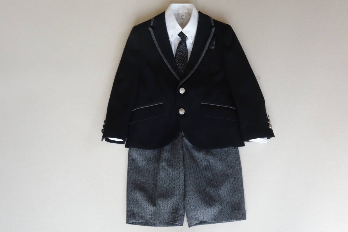 ○ELLE EN NOIR エル 男の子 フォーマルスーツ 110 キッズ 入園式 卒園