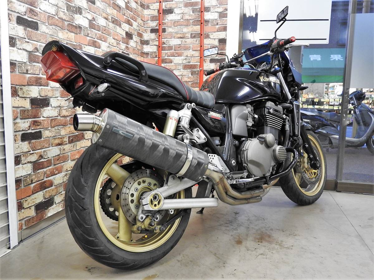 ZRX 1200 R 社外ビキニカウル・SP忠男マフラー・メッシュホース・LED