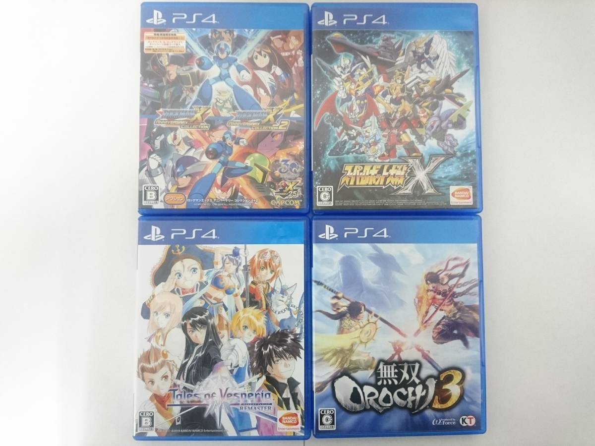 美品】PS4 プレステ4 ゲームソフト4点セット/プレイステーション 