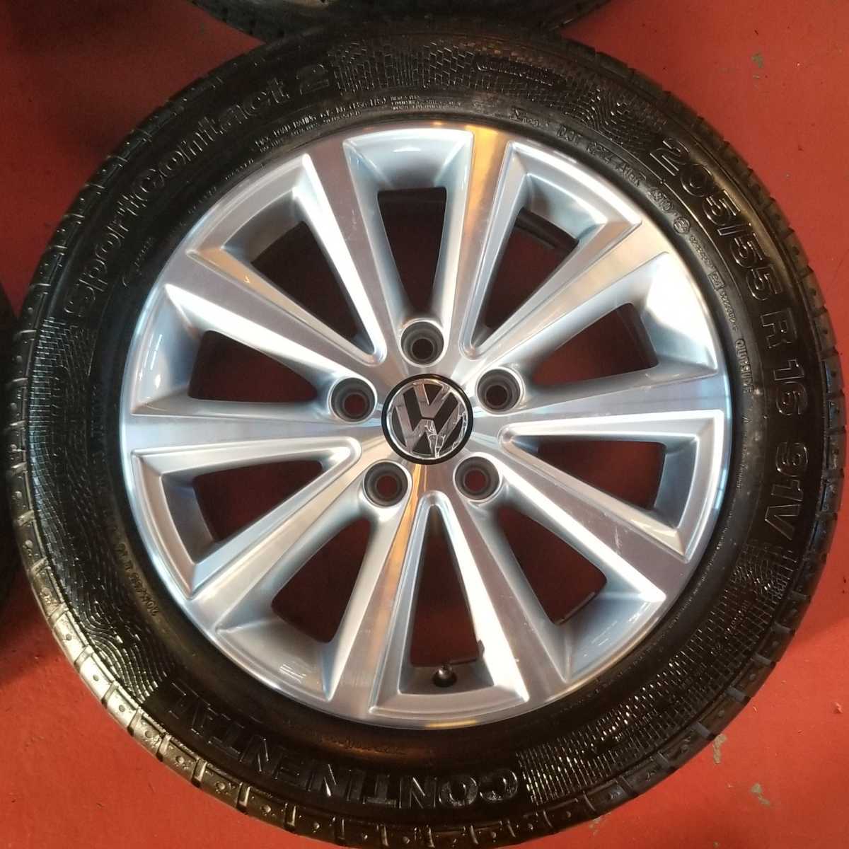 ☆ 中古 16インチ フォルクスワーゲンVW純正 ☆ ガリ傷なし ゴルフ 