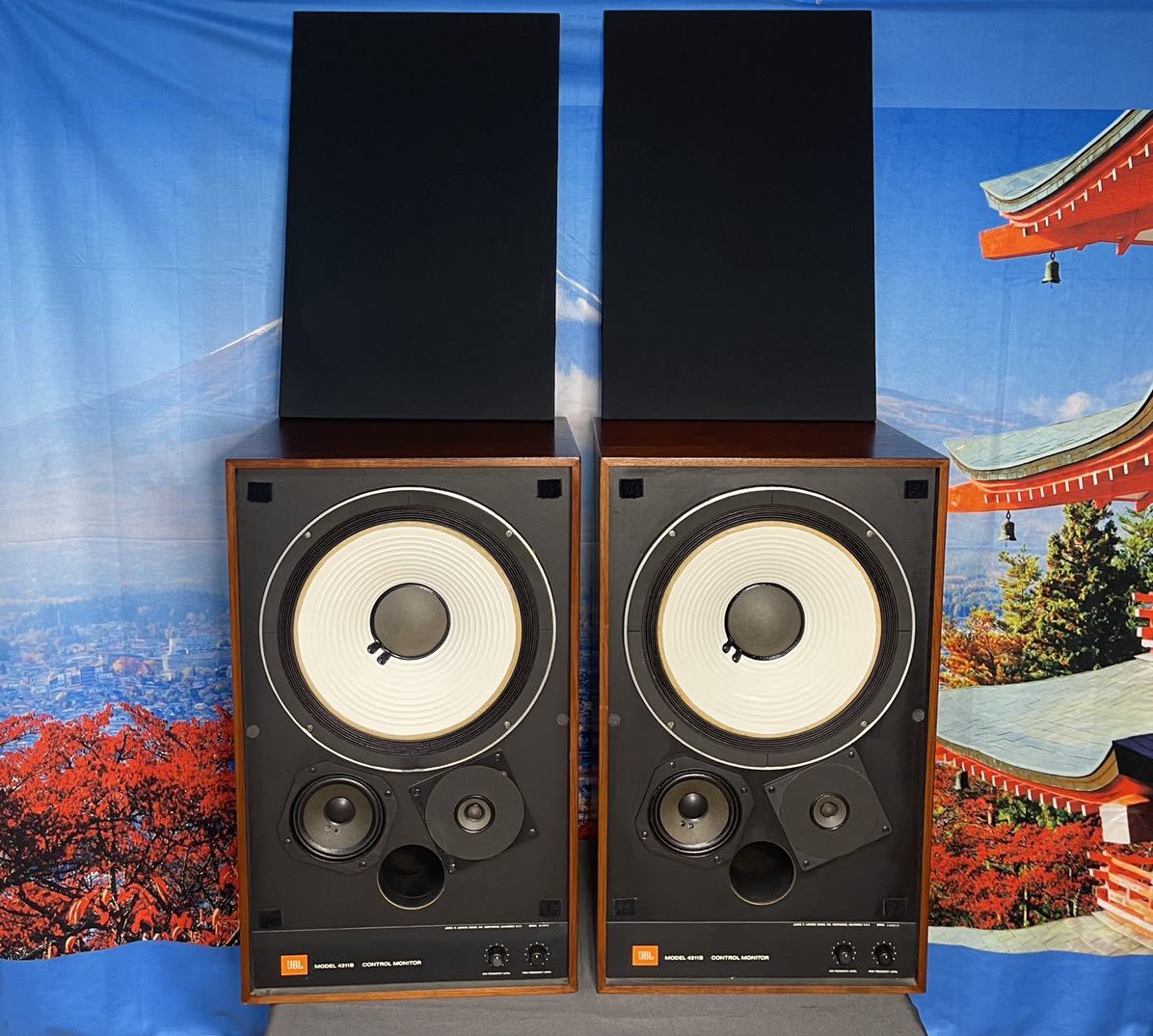 JBL 4311B CONTROL MONITOR スピーカーペア。美品 JBL 4311B CONTROL 