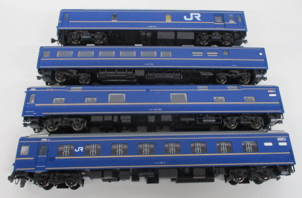 KATO 3-515 24系寝台特急「北斗星」 4両基本セット【ジャンク