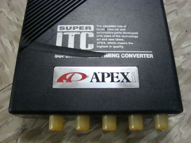 点火時期 S-ITC アペックス 調整 コントローラー 希少 SUPER ITC APEXi