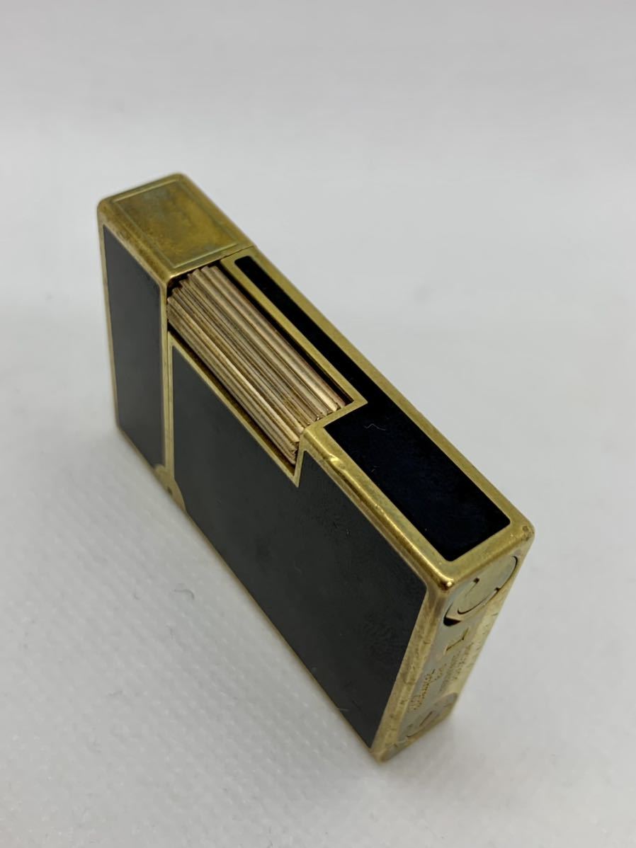 S.T.Dupont エステー デュポン ガスライター ギャッツビー 黒うるし 黒 