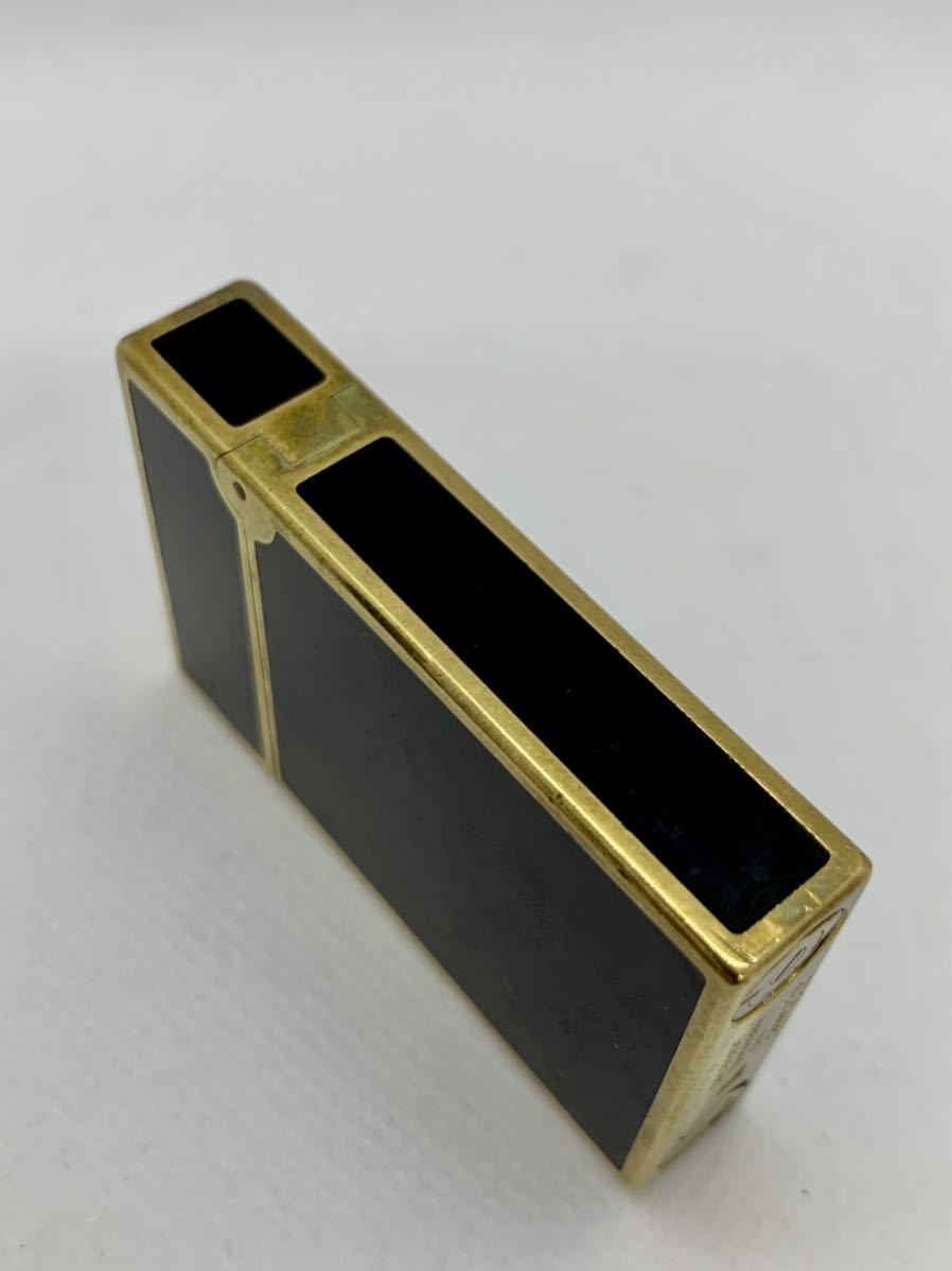 S.T.Dupont エステー デュポン ガスライター ギャッツビー 黒うるし 黒 