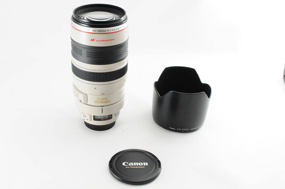 ☆極上美品☆ Canon キヤノン EF 100-400mm F4.5-5.6L IS USM 三脚