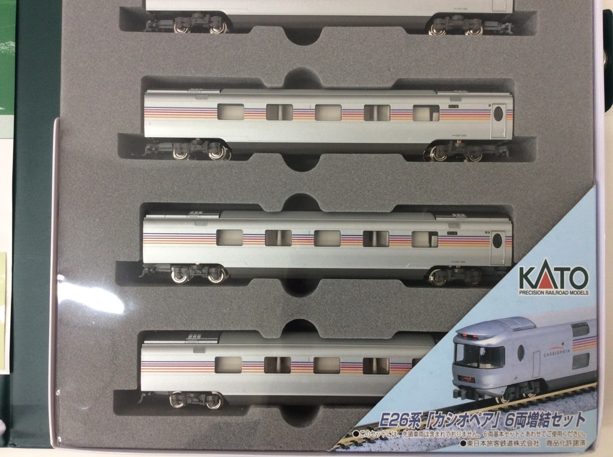 中古品・動作未確認】KATO Nゲージ 10-399 E26系 カシオペア 6両 増結