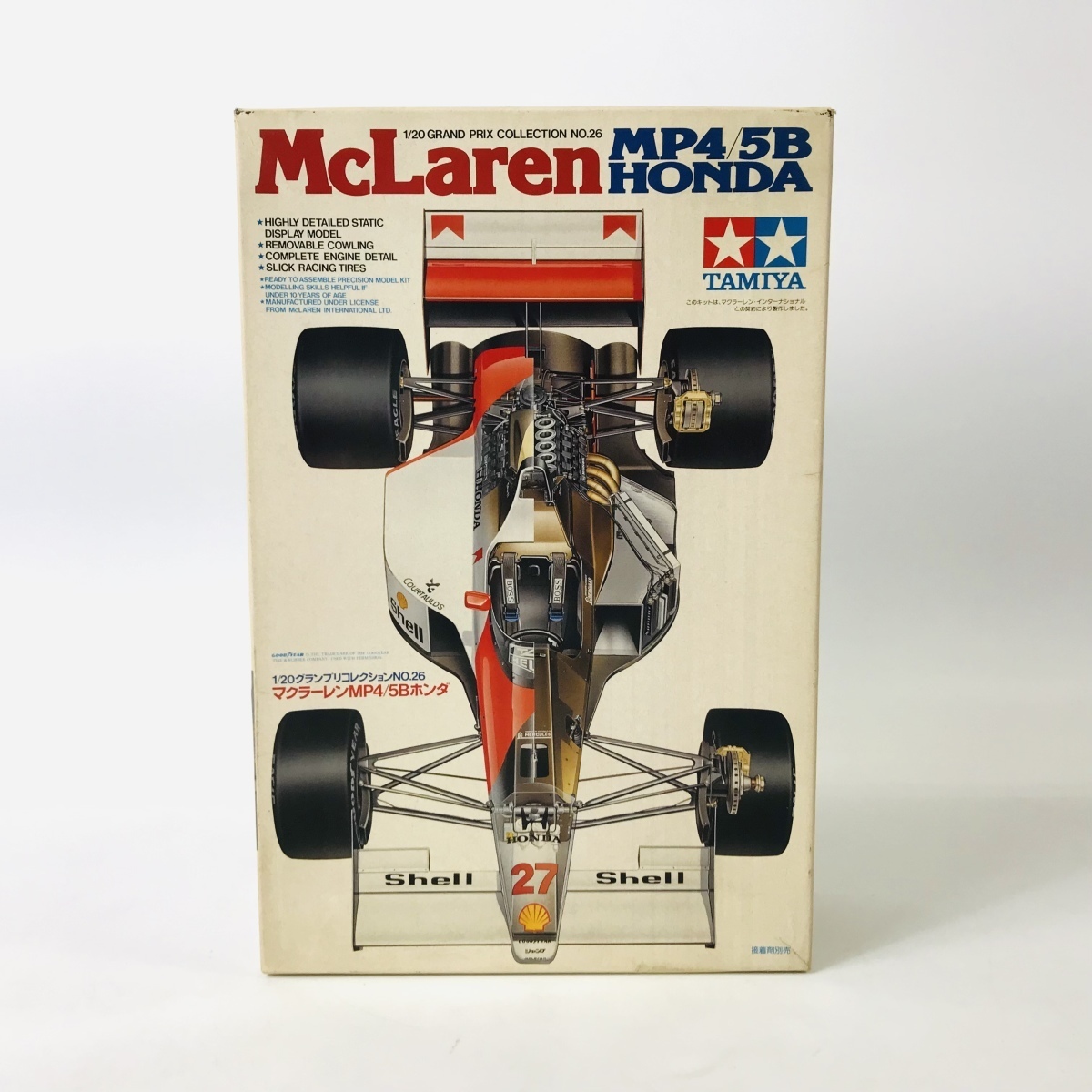  未組立 タミヤ 1/20 マクラーレンMP4/5B マルボロ(その他)｜売買されたオークション情報、yahooの商品情報をアーカイブ公開 - オークファン その他