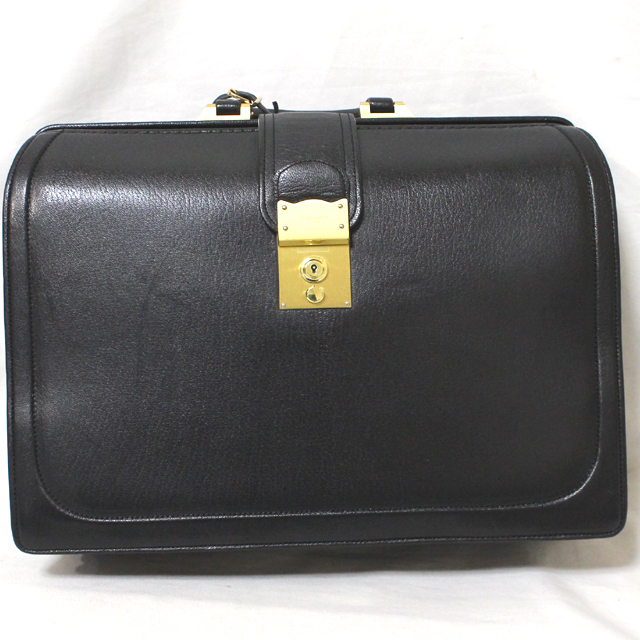 美品 銀座タニザワ TANIZAWA レザー ダレスバッグ ビジネスバッグ