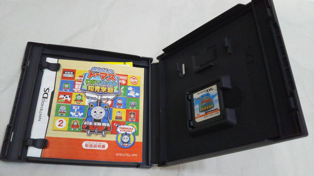 任天堂ds きかんしゃトーマス Ds はじめる知育学習 み ニンテンドーdsソフト 売買されたオークション情報 Yahooの商品情報をアーカイブ公開 オークファン Aucfan Com