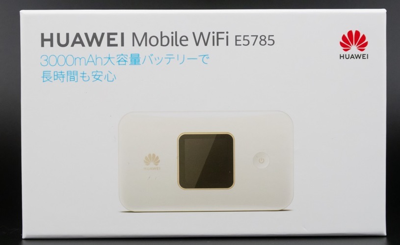 HUAWEI E5785 WiFi Mobile SIMフリー ホワイト モバイルwi-fiルーター