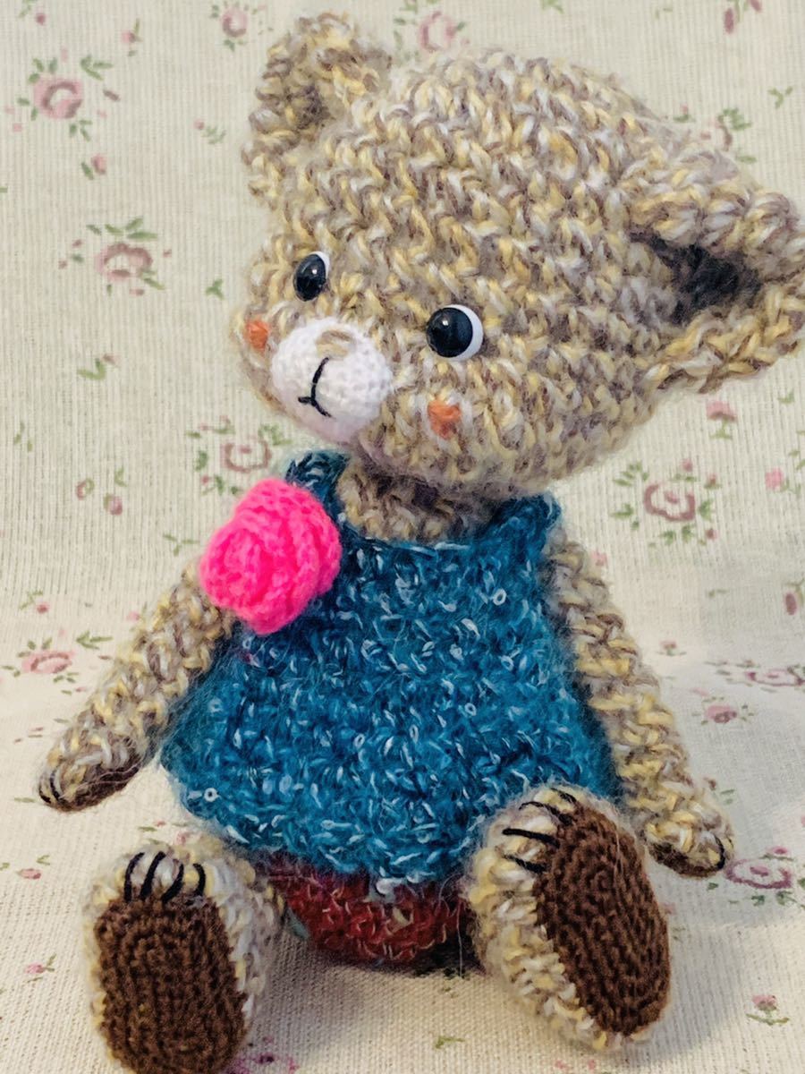 ＊Megmeg’sDoll ＊くまたん＊オリジナル作品＊あみぐるみ＊ Megmeg'sDoll ＊くまたん＊あみぐるみ＊ハンドメイド＊着せ替え