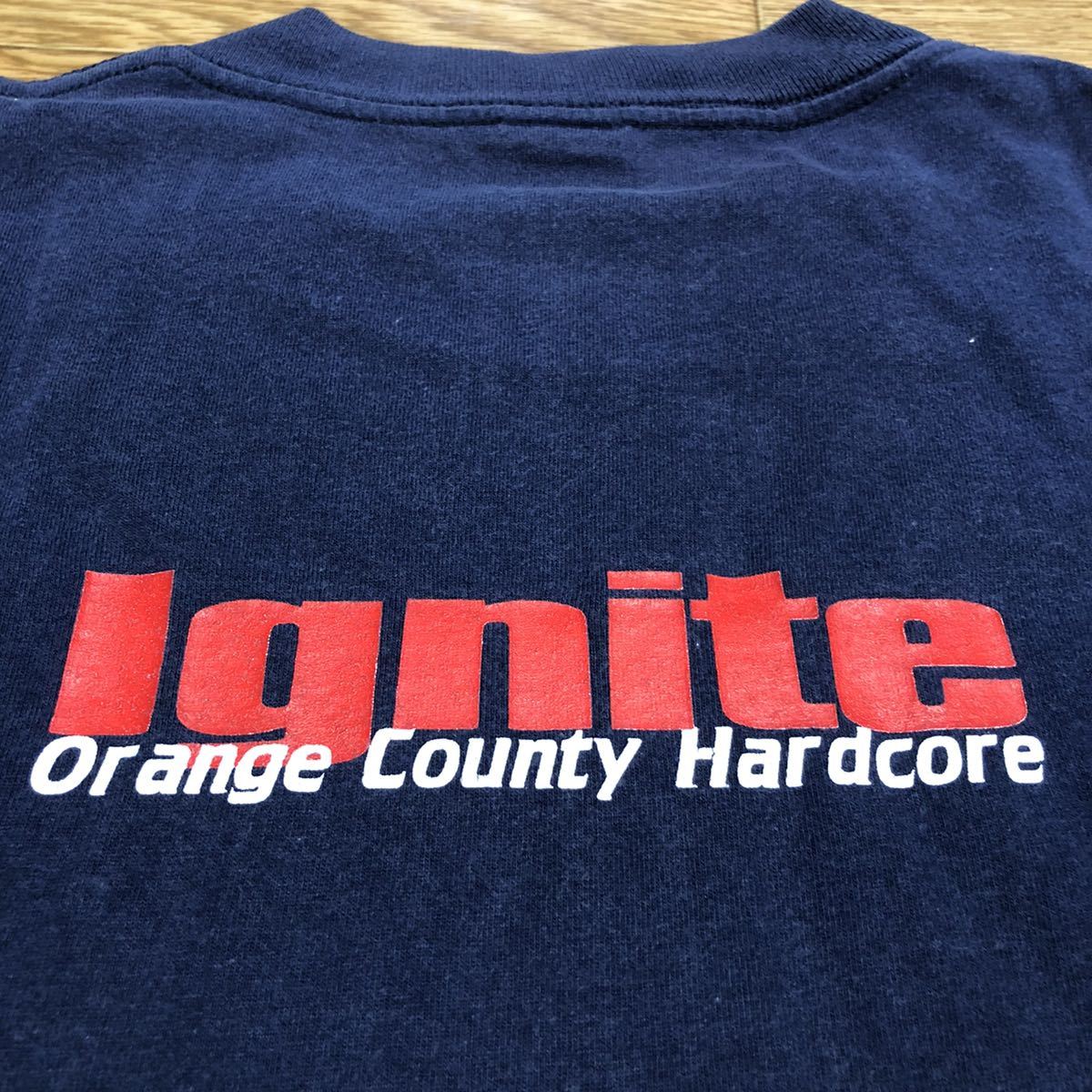 IGNITE 古着 バンドTシャツ nyhc uniform choice no for an answer 