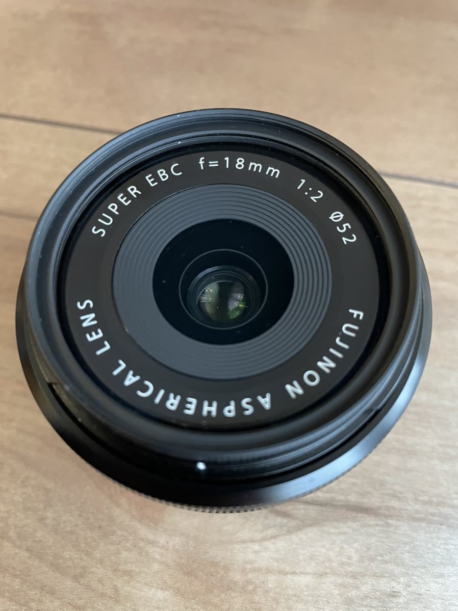 R XF18mmF2 F2 XF 実用良品 Lenses FUJIFILM XF18mm f2 中古良品