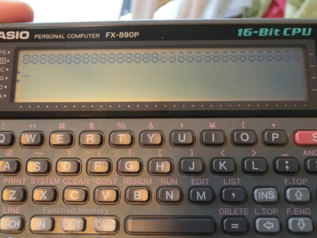 CASIO FX-890P ポケットコンピュータ ジャンク 希少CASIO カシオ CASIO