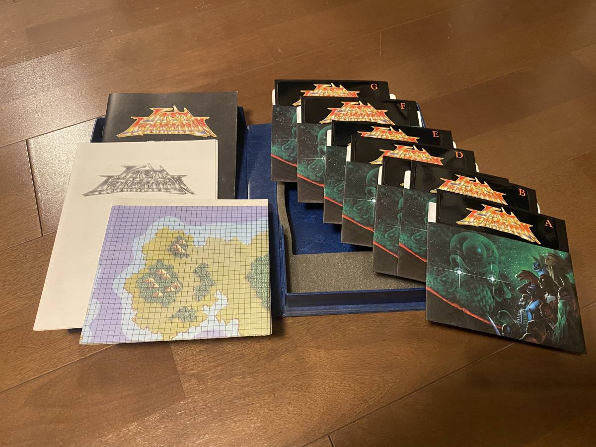 X68000 マイコンソフト ラスト・ハルマゲドン 動作未確認 画像の物のみ