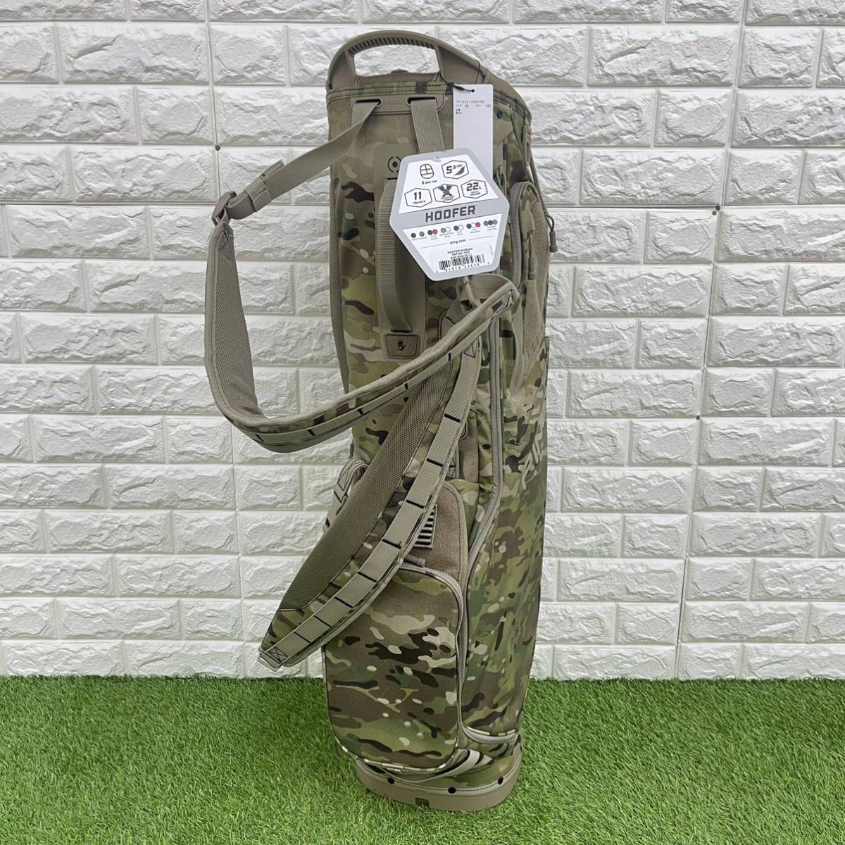 新品 PING HOOFER スタンドバッグ カモフラージュ US仕様 ピン 