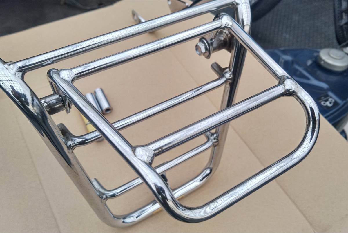 ホンダ ドリーム50用 純正オプション リヤキャリア ホンダアクセス製 