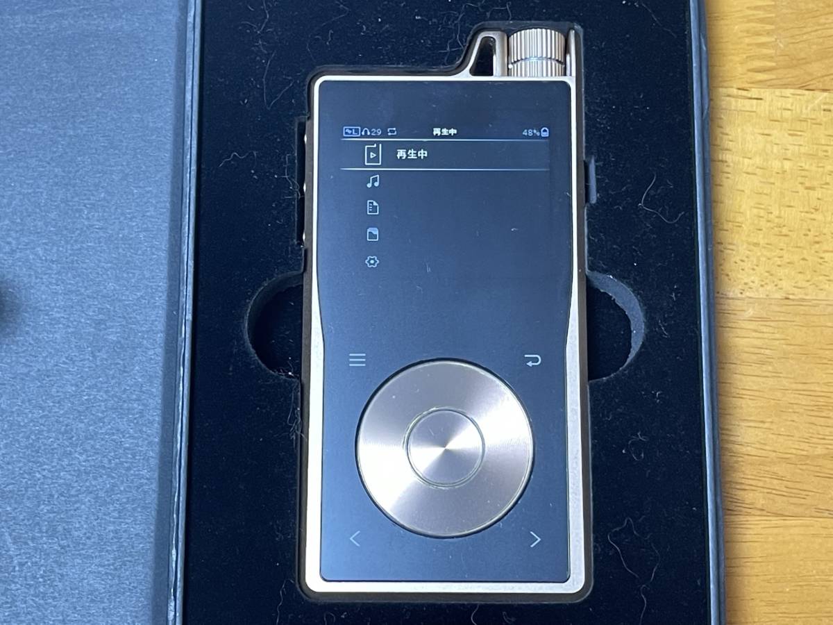 美品 Questyle QP2R ゴールド フルディスクリート純A級アンプ搭載DAP 