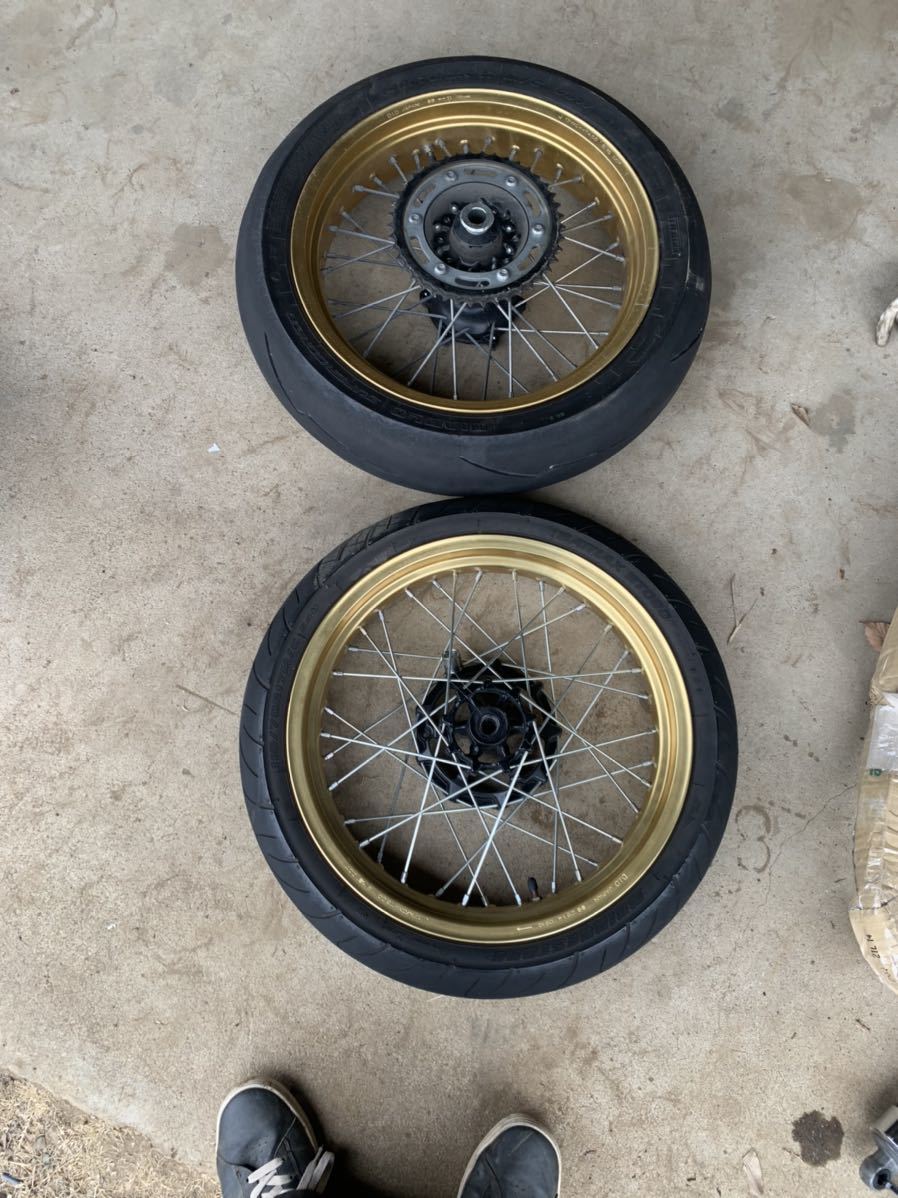 WR250R WR250X 純正ホイール 前後 AR1ホイールキット 送料無料 セット