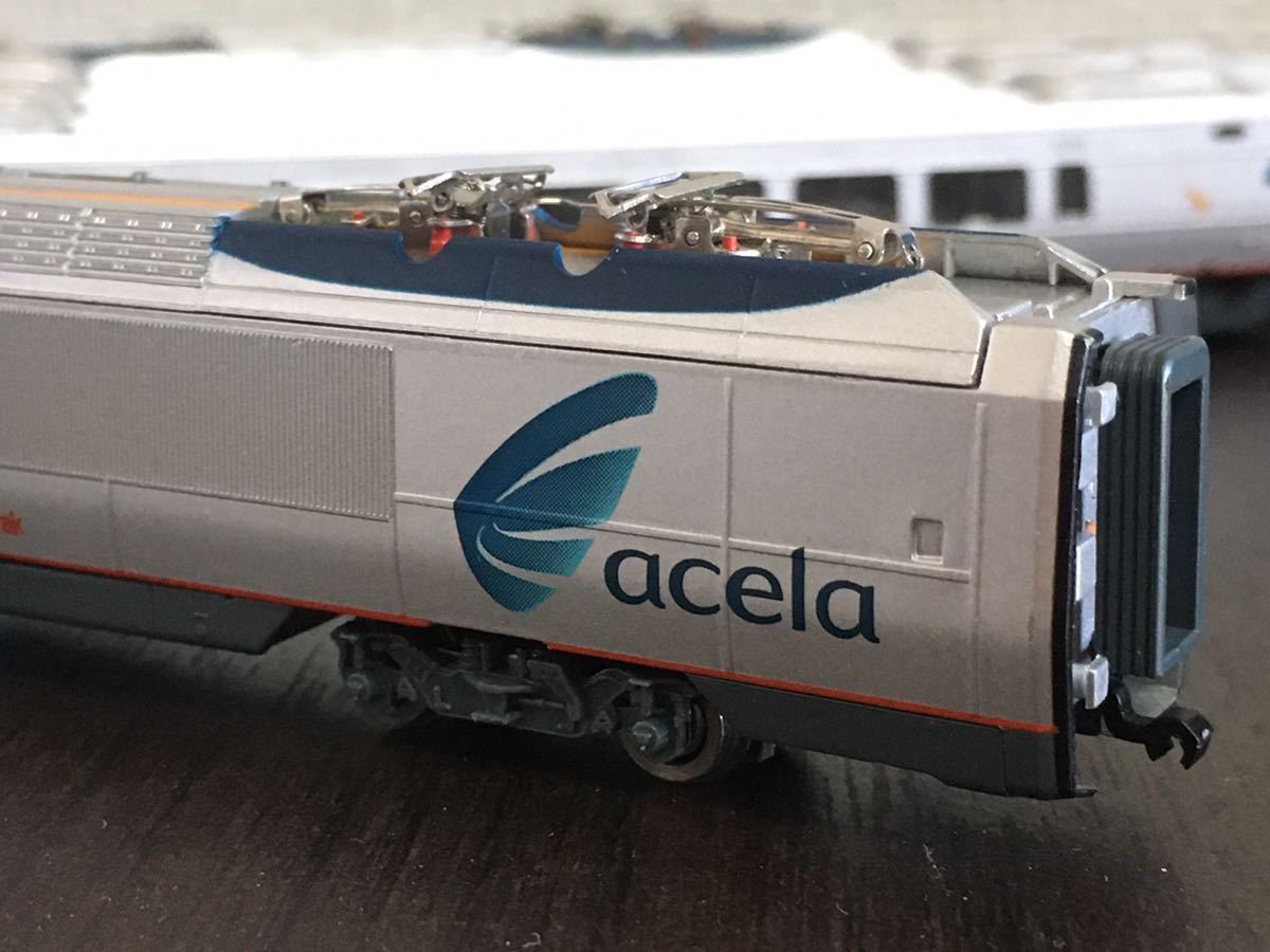 Bachmann - Acela Amtrak Trains HO Express Set Train DCC II Ready com: ACELA To Craftsman