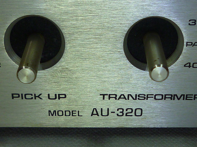 デノン DENON AU-320 昇圧トランス 現状 修理する方 AU-320 DENON