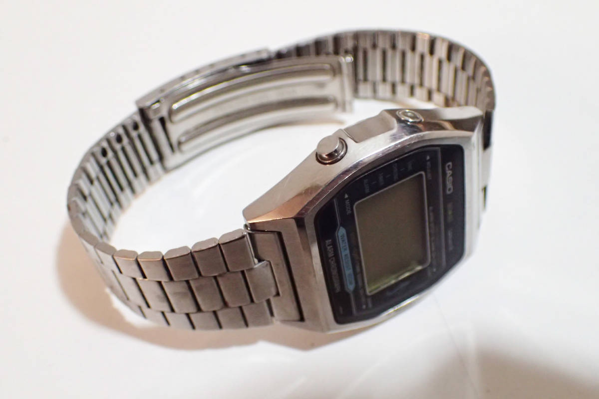 激レア ◇CASIO/カシオ H101 カジキ◇ アラーム クロノグラフ 100m防水