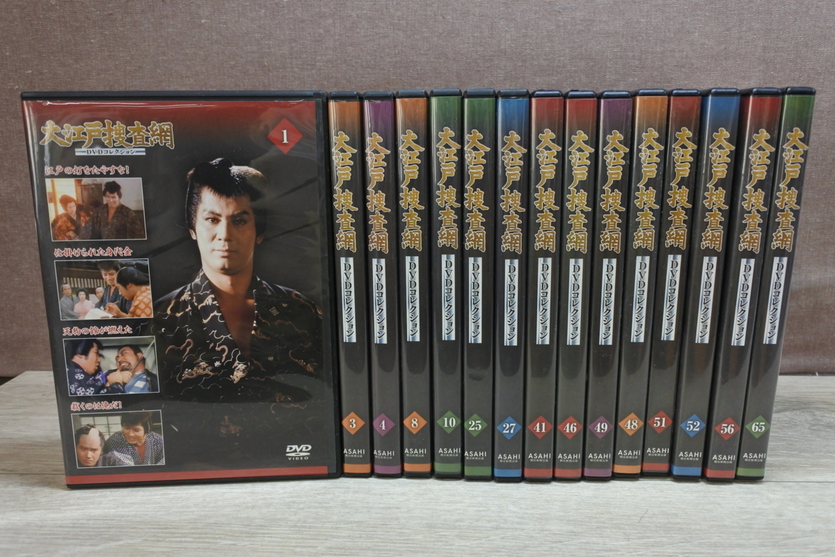 定番人気，新作 DVD 大江戸捜査網 DVDコレクション 不揃い15本セット 出演：松方弘樹 杉良太郎 里見浩太朗(日本)｜売買されたオークション情報、yahooの商品情報をアーカイブ公開 - オークファン 日本
