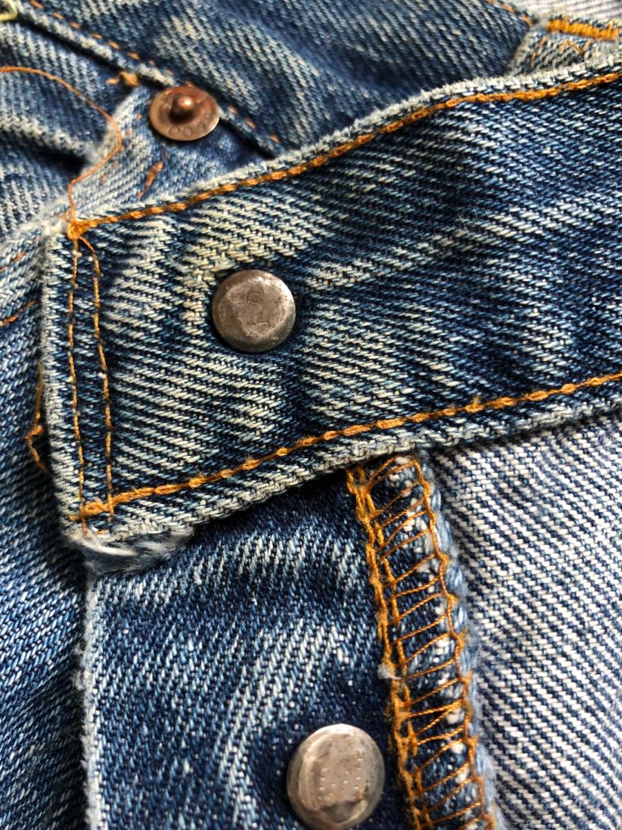 70S LEVIS リーバイス501 66前期 人気のオーバーサイズ 裾ユニオン 