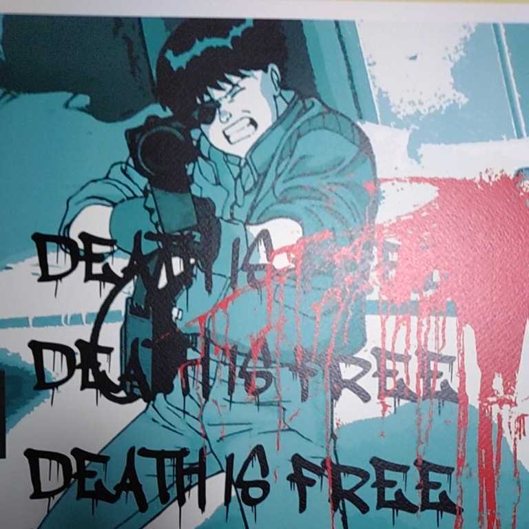 DEATH NYC 世界限定100枚 アートポスター アキラ AKIRA 機関銃 ポップ 