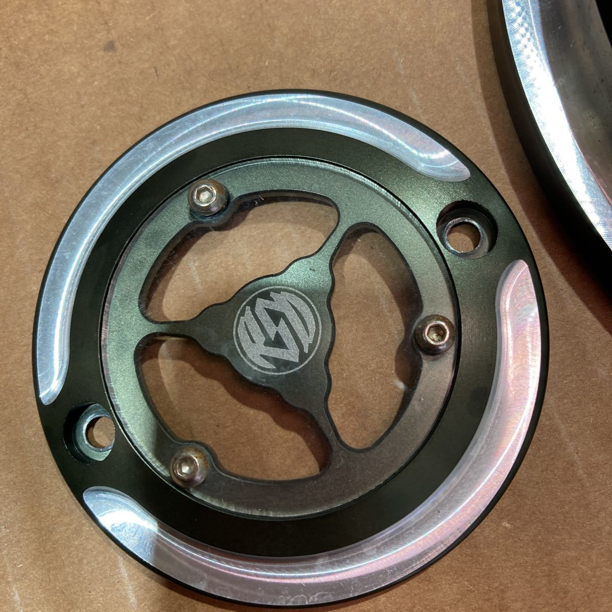 RSDダービーカバー ポイントカバー スケルトン スポーツスター 中古 