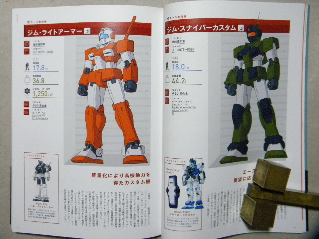 資料 Ms図鑑 Rgm 79 Gm ジム グレートメカニックsp バンダイ ジム ネモ ガンダム ボール 機動戦士ガンダム 売買されたオークション情報 Yahooの商品情報をアーカイブ公開 オークファン Aucfan Com