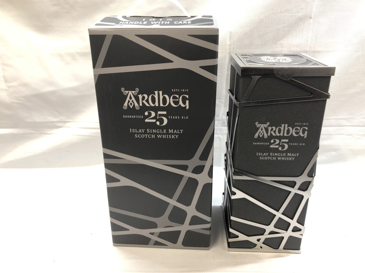 未開栓】ARDBEG アードベッグ 25年 700ml 46% ウイスキー 箱付き ISLAY