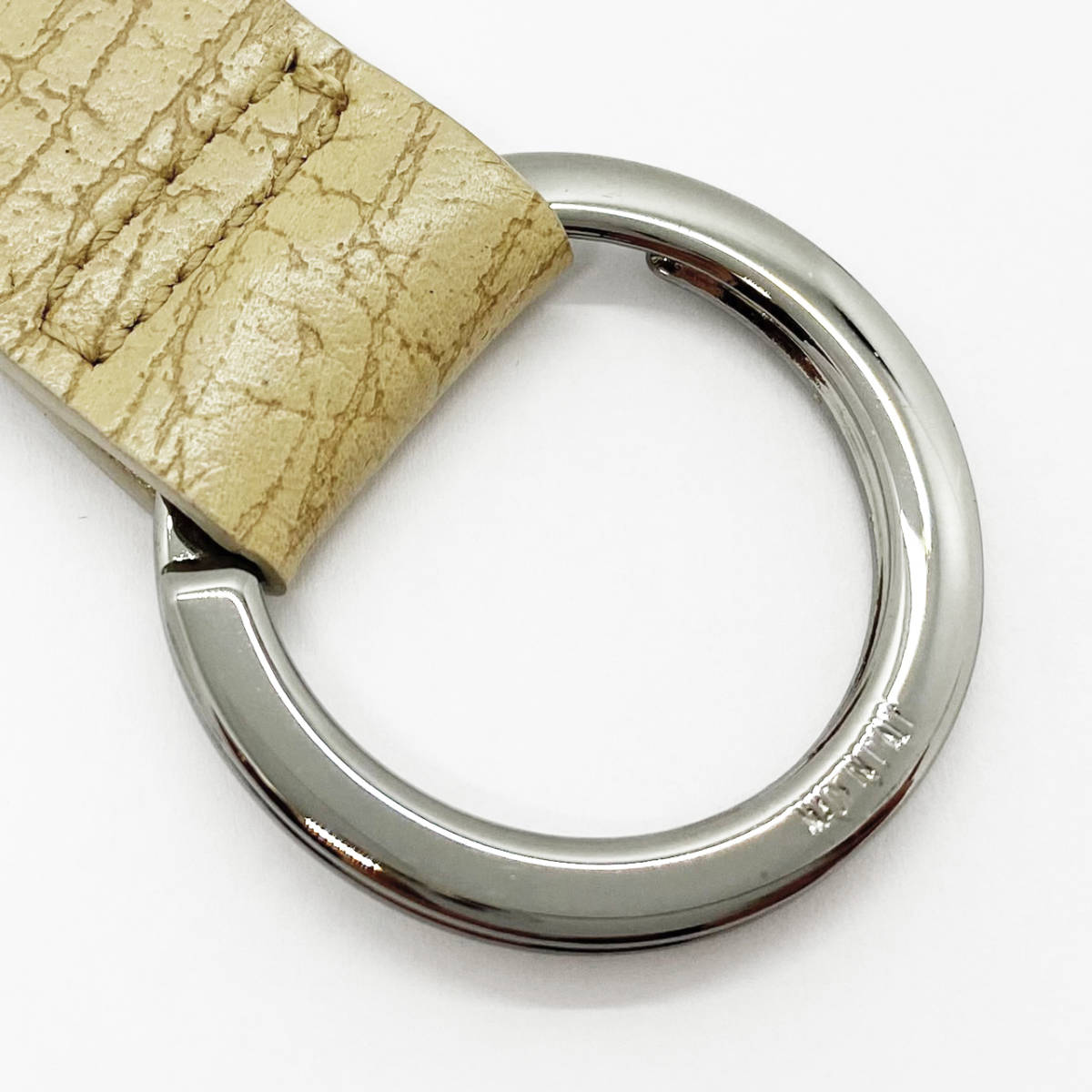 売り切り！☆グッチ GUCCI キーリング☆新品 未使用 レザー×金属素材